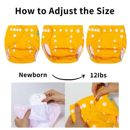 6 pañales ecológicos para bebé Recien Nacido | ALVABABY AlvaBaby®  