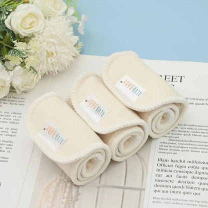 6pcs ALVABABY Newborn Hemp Insert Reusable Cloth Diaper Newborn Insert Washable 4 layers Hemp Diaper Insert Newborn Size ALVAMEXICO  