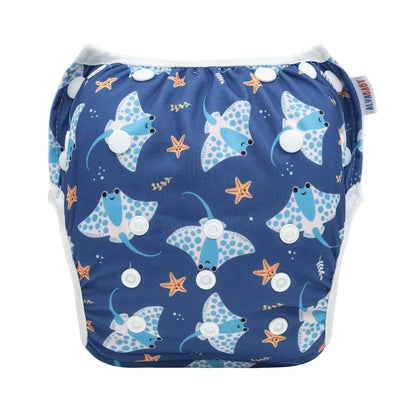 ALVABABY Swim Diaper Mesh Cloth Inner Fabric Baby Swimming Diaper Reusable Swim Nappy Summer Diaper for Baby Under 8 Months ALVAMEXICO  