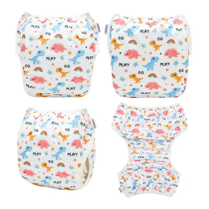 ALVABABY Swim Diaper Mesh Cloth Inner Fabric Baby Swimming Diaper Reusable Swim Nappy Summer Diaper for Baby Under 8 Months ALVAMEXICO  