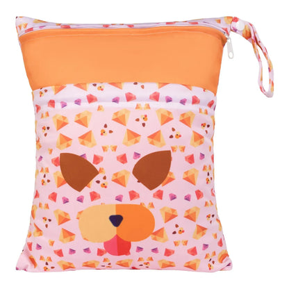 U PICK ALVABABY Waterproof Nappy Bag Reusable Cloth Diaper Bag Fashion Baby Diaper Bag Two pockets Wet Dry Bag ALVAMEXICO   76.59