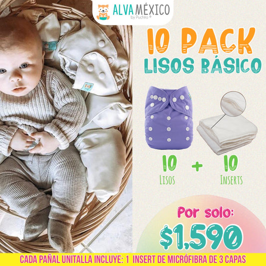 10 PACK LISOS - BASICO