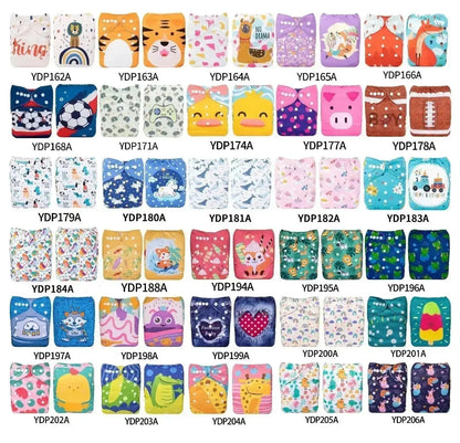 15 PAÑALES ECOLOGICOS DE TELA PARA BEBE AlvaBaby®  