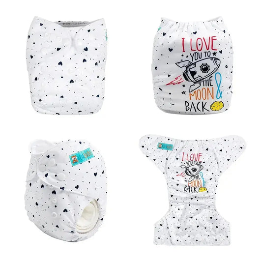 Pañal ecológico de tela para bebé - YD179 - AlvaBaby