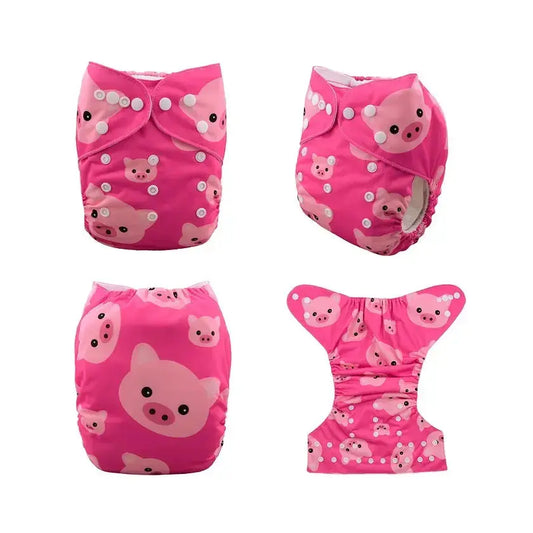 Pañal ecológico de tela para bebé - YD35  - AlvaBaby®