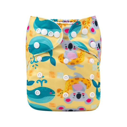 Pañal de tela UNITALLA - ALVABABY H191 - AlvaBaby®