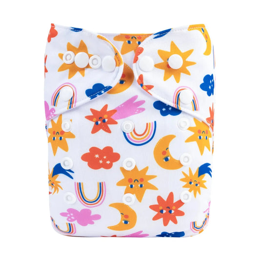 Pañal de tela UNITALLA - ALVABABY H445 - AlvaBaby®