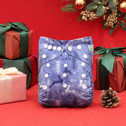 Pañal Ecologico Para Bebé - NAVIDAD AlvaBaby®  