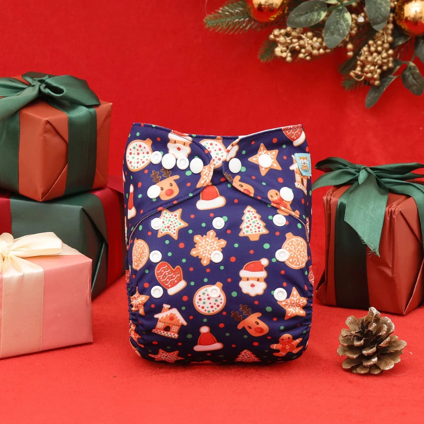 Pañal Ecologico Para Bebé - NAVIDAD AlvaBaby®  