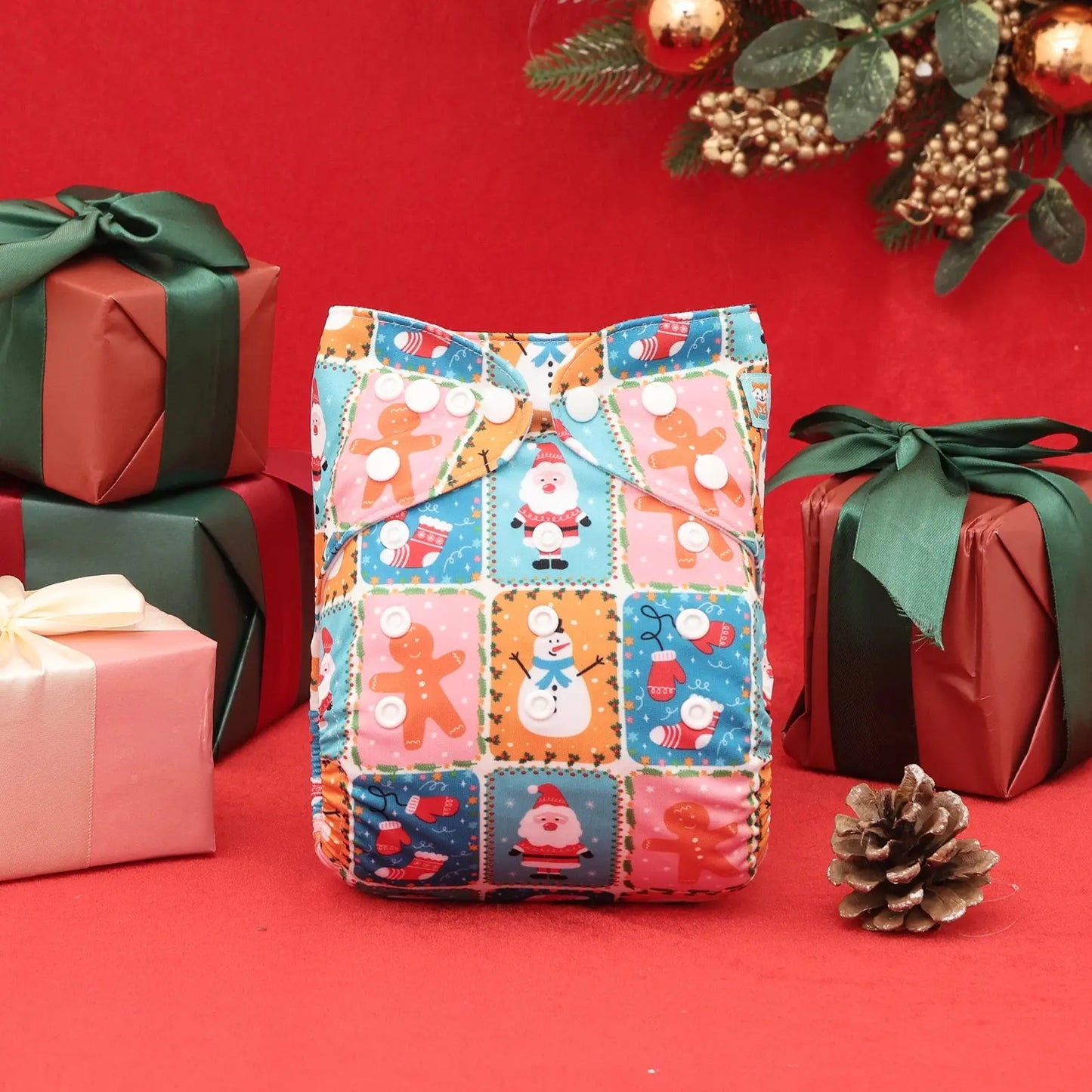 Pañal Ecologico Para Bebé - NAVIDAD AlvaBaby®  