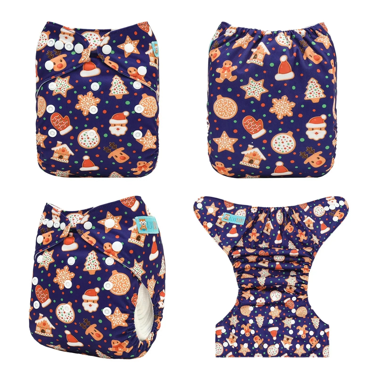 Pañal Ecologico Para Bebé - NAVIDAD AlvaBaby®   199.00