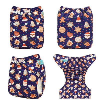 Pañal Ecologico Para Bebé - NAVIDAD AlvaBaby®   199.00