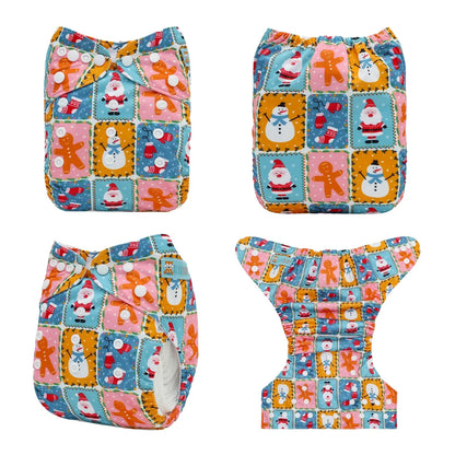 Pañal Ecologico Para Bebé - NAVIDAD AlvaBaby®   199.00