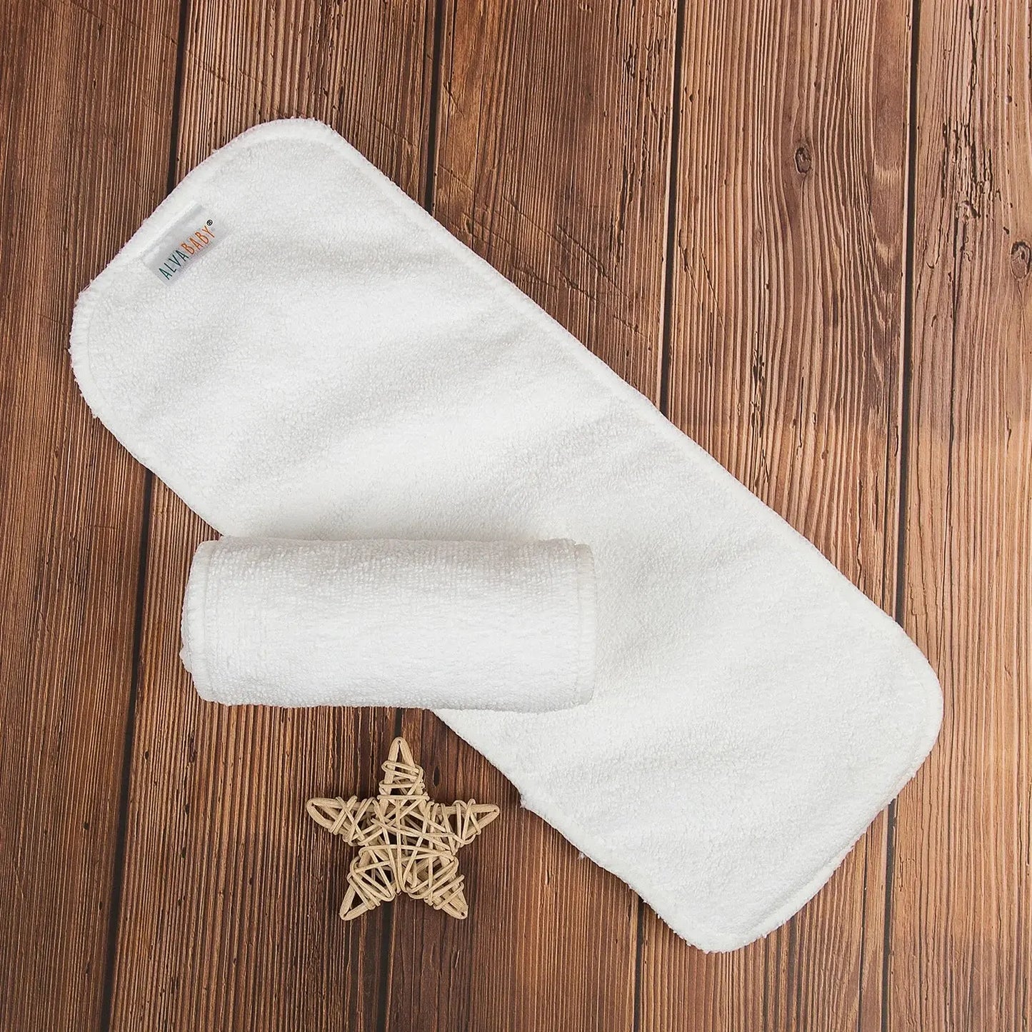 Pañal Ecologico de tela con doble riel antifugas AlvaBaby®  