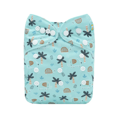 U Pick ALVABABY Cloth Nappy Reusable Printed Cloth Diaper Washable Diaper Nappy for Baby 3-15kg with 1pc Diaper Insert ALVAMEXICO   79.39