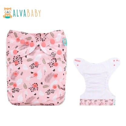 U Pick ALVABABY AWJ Inner Baby Cloth Diaper Reusable Baby Cloth Nappy with Tummy Panel with 1pc Microfiber Insert ALVAMEXICO   117.52