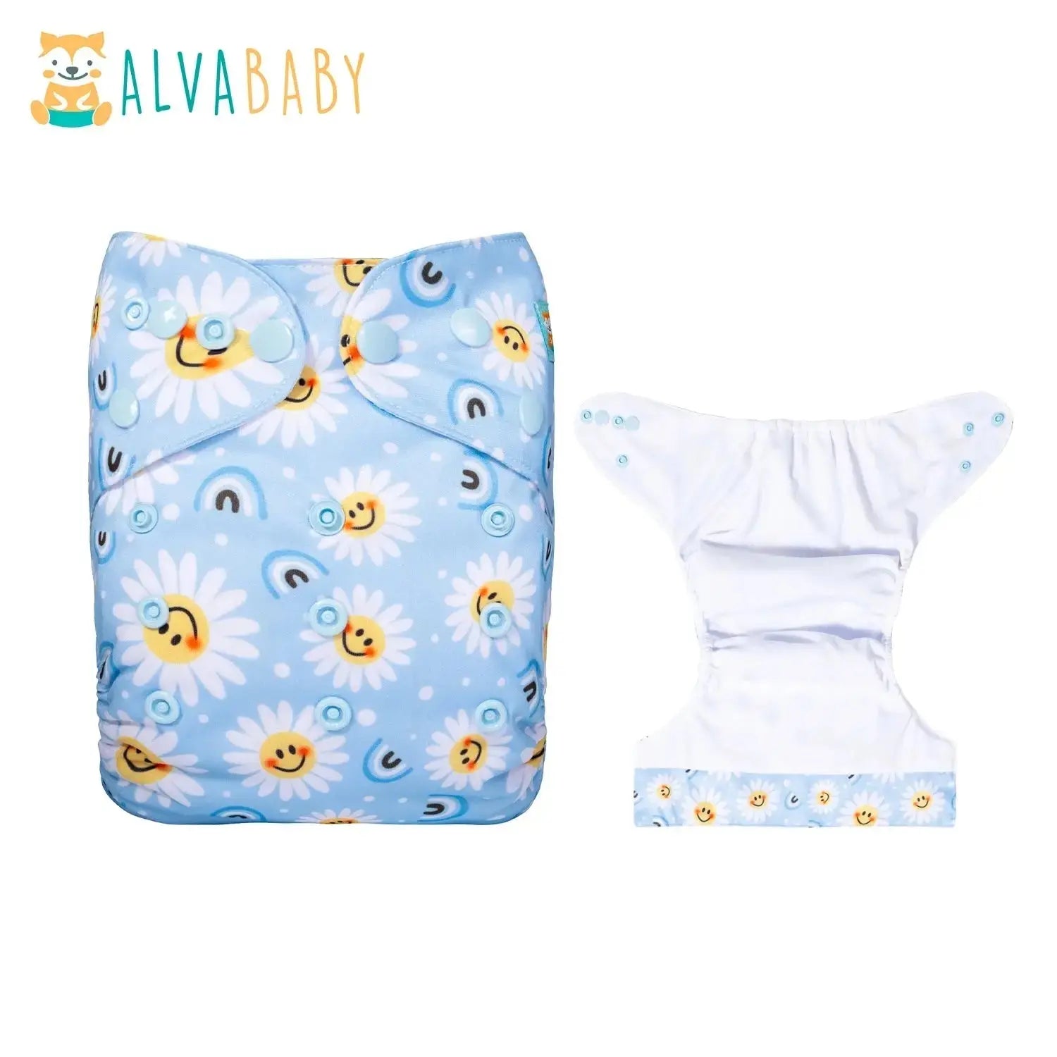 Pañal ecologico de tela para bebé. Interior SPORT - AWJ- AlvaBaby®  