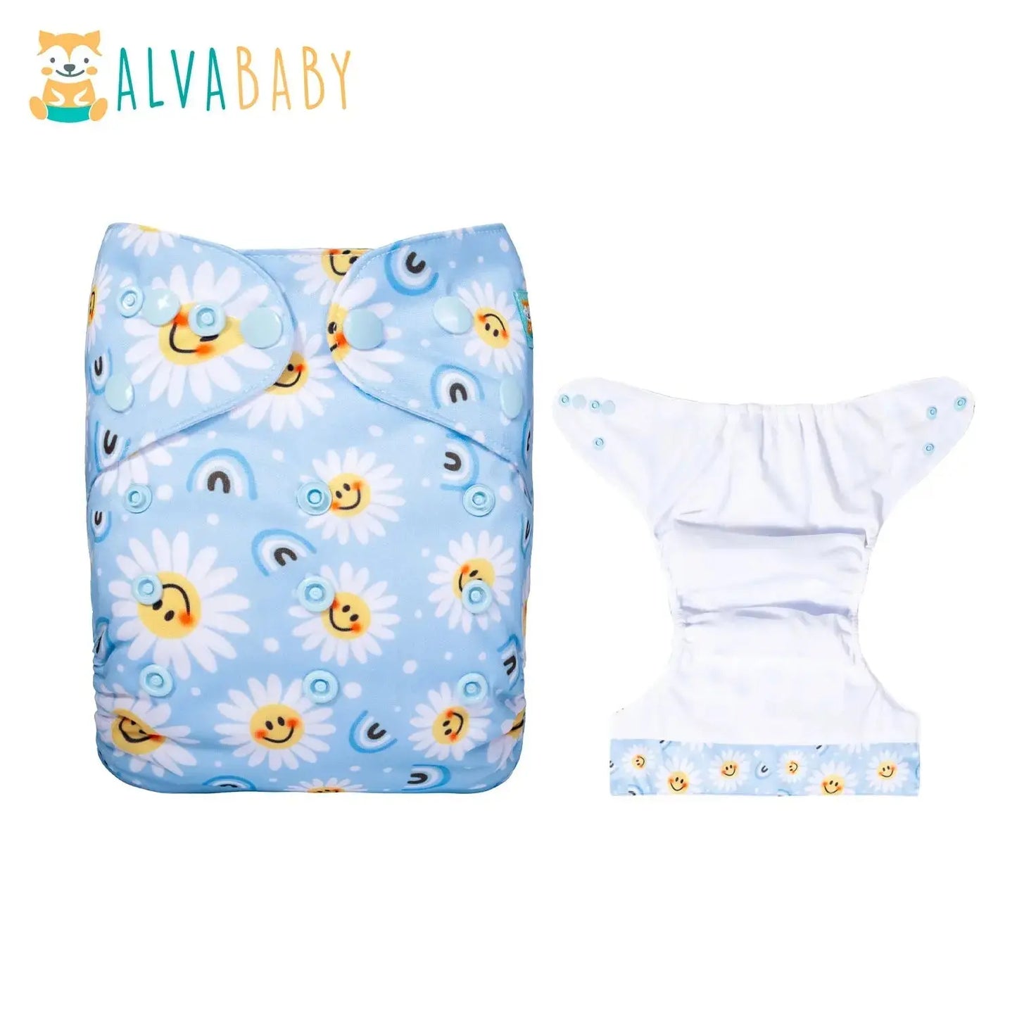 Pañal ecologico de tela para bebé. Interior SPORT - AWJ- AlvaBaby®  