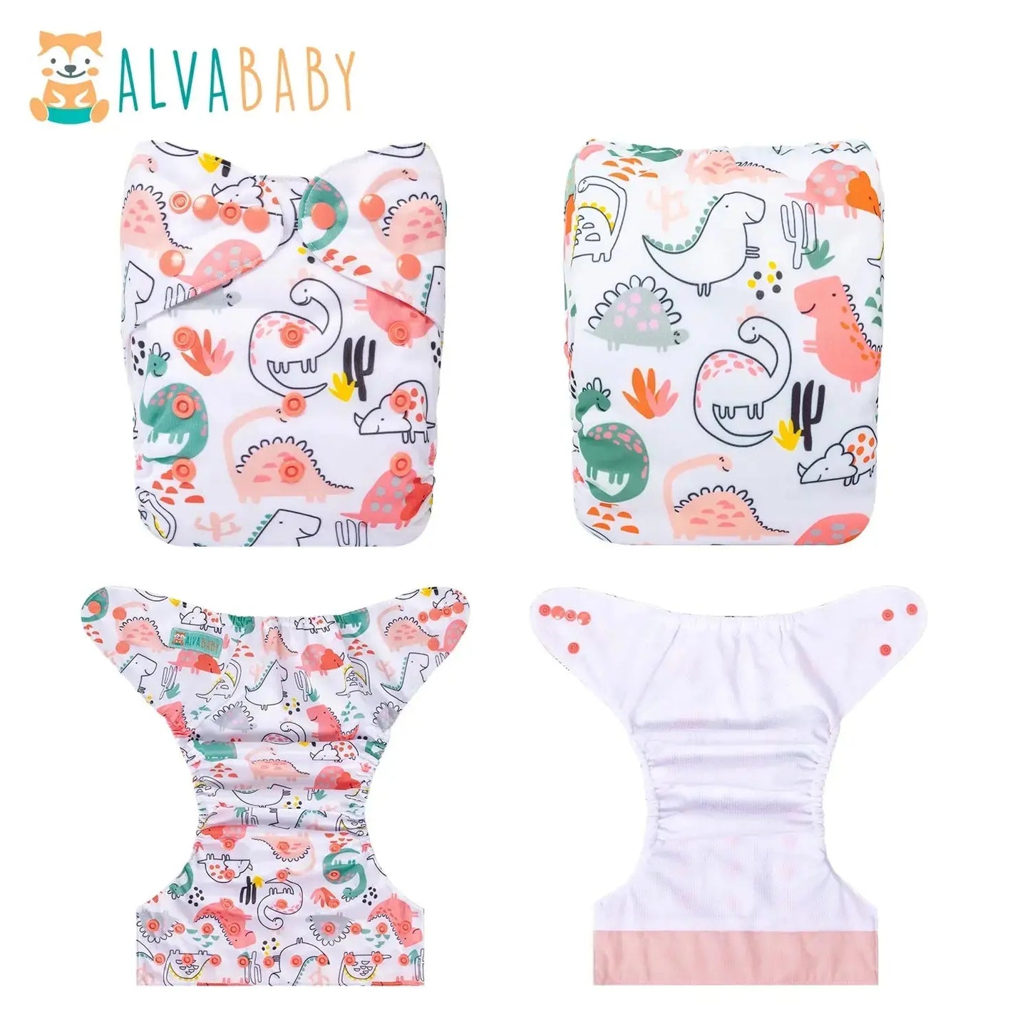 Pañal ecologico de tela para bebé. Interior SPORT - AWJ- AlvaBaby®  