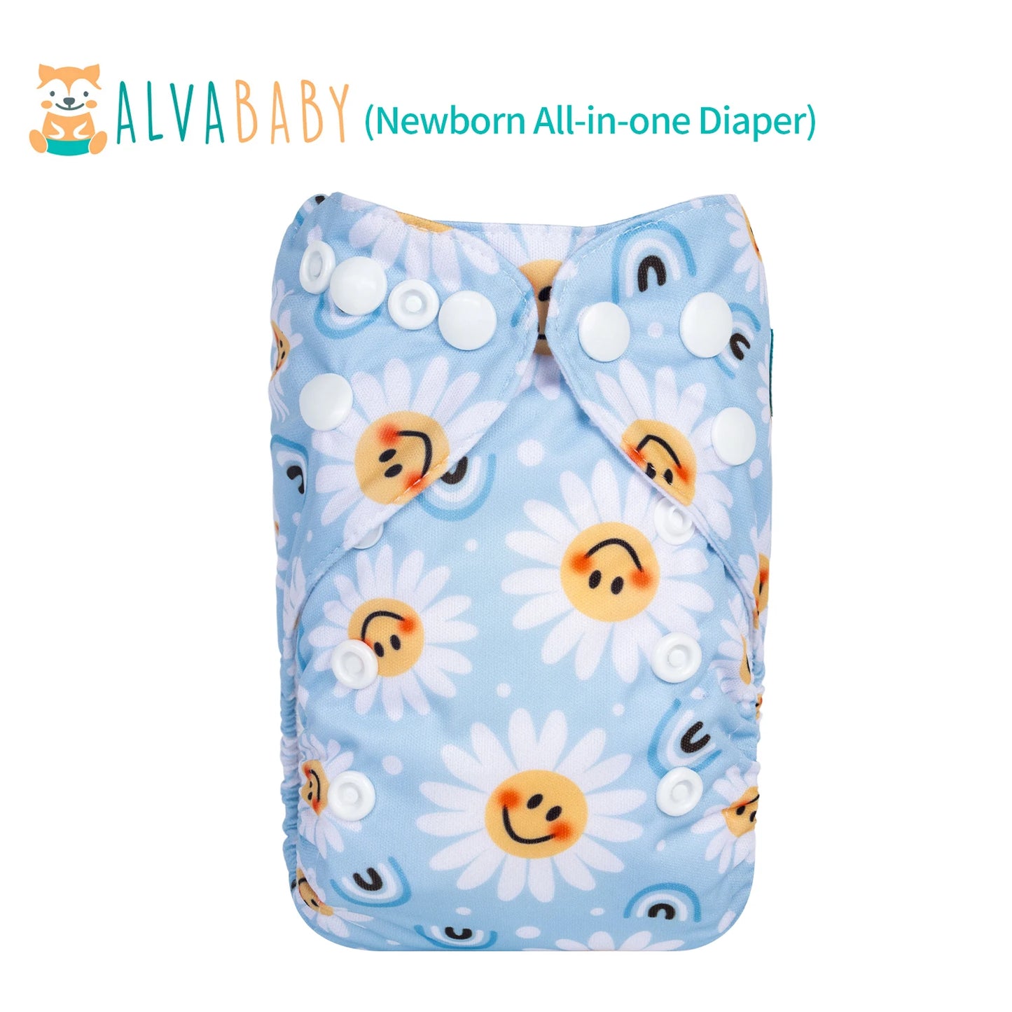 U Pick ALVABABY Newborn All-In-One Cloth Diaper with Pocket Sewn-in one 4-layer Bamboo Insert ALVAMEXICO   82.79