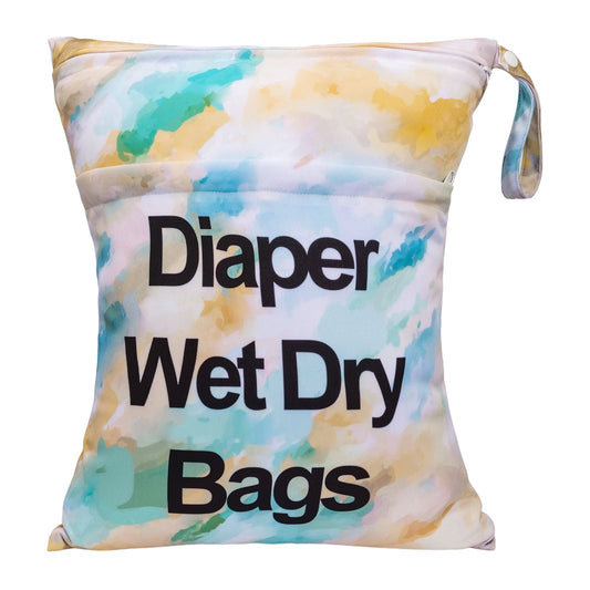 U PICK ALVABABY Waterproof Nappy Bag Reusable Cloth Diaper Bag Fashion Baby Diaper Bag Two pockets Wet Dry Bag ALVAMEXICO   78.09