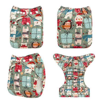 Pañal Ecologico Para Bebé - NAVIDAD AlvaBaby®   199.00
