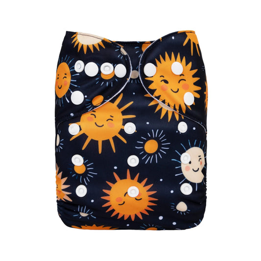 U Pick ALVABABY Cloth Nappy Reusable Printed Cloth Diaper Washable Diaper Nappy for Baby 3-15kg with 1pc Diaper Insert ALVAMEXICO   79.00