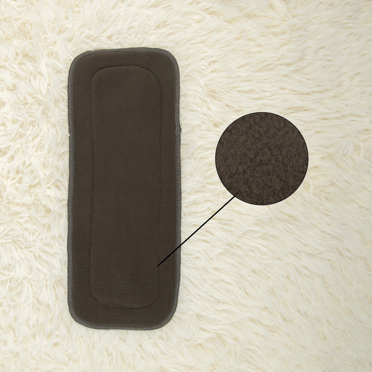 10 Insertos de bambú CHARCOAL 4 CAPAS