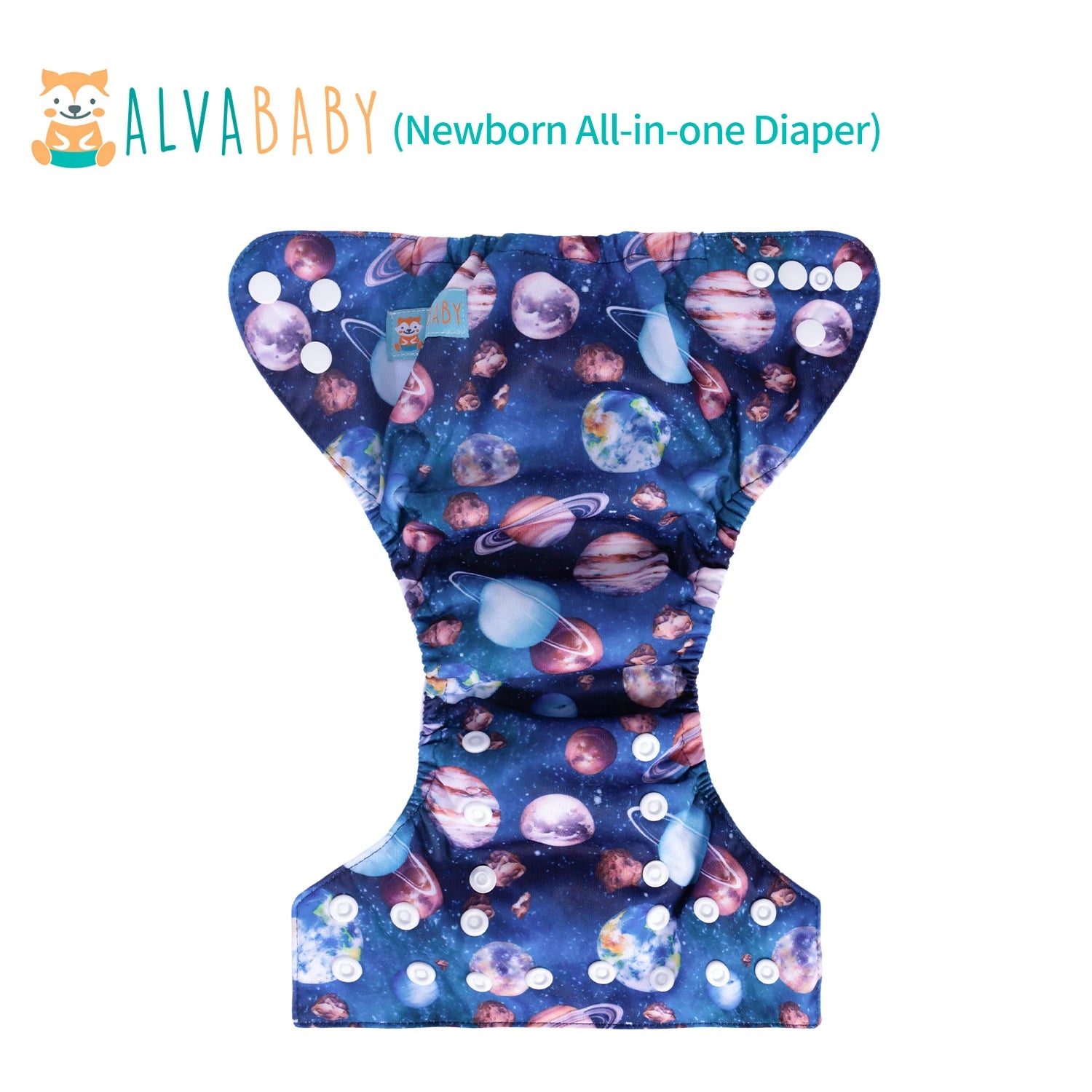U Pick ALVABABY Newborn All-In-One Cloth Diaper with Pocket Sewn-in one 4-layer Bamboo Insert ALVAMEXICO  