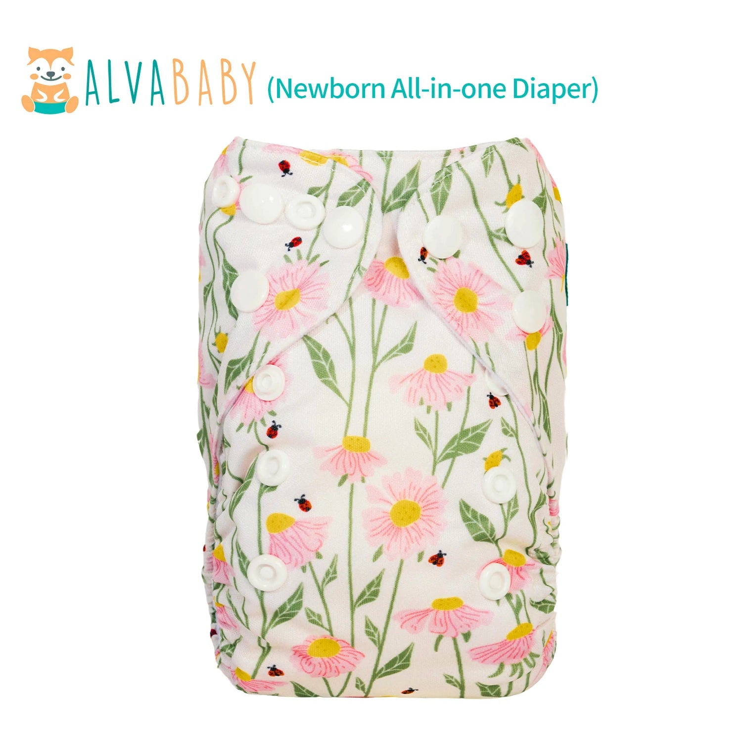 U Pick ALVABABY Newborn All-In-One Cloth Diaper with Pocket Sewn-in one 4-layer Bamboo Insert ALVAMEXICO   81.14