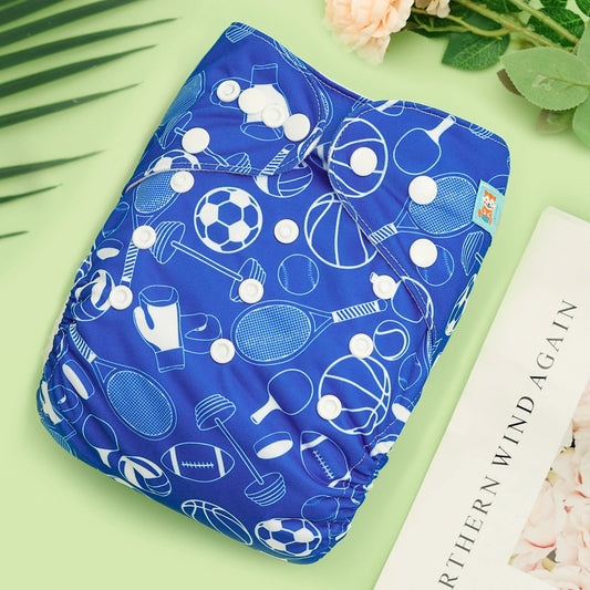 Pañal ecologico de tela para bebé - H455 - AlvaBaby®