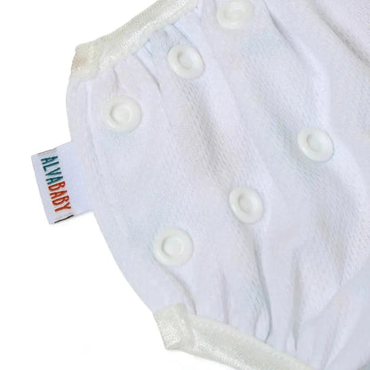 3PCS ALVABABY Mesh Cloth Inner Swimming Diapers For Pool Reusable Beach Swim Underpants Swim Diaper For Baby Under 1 year Old ALVAMEXICO  