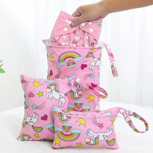 Set de 3 bolsas impermeables multiusos AlvaBaby  