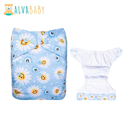 U Pick ALVABABY AWJ Inner Baby Cloth Diaper Reusable Baby Cloth Nappy with Tummy Panel with 1pc Microfiber Insert ALVAMEXICO   117.52