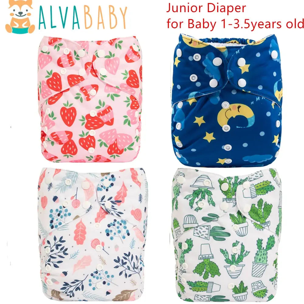 Pañal talla JUNIOR - ALVABABY - AlvaBaby Mexico Pañales de Tela