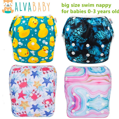 Pañal para Natación JUNIOR - ALVABABY - AlvaBaby Mexico Pañales de Tela