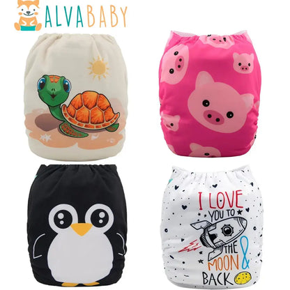 50 YD Printed Diapers - ALVABABY